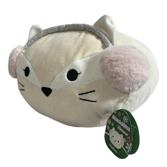 Squishmallows Nadine the Mouse Stackable 12 Inch Soft Toy Plush Christmas New - Picture 1 of 8